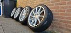 "Opknap set 17inch" Vossen-look. 4x100 215/40/17", Auto-onderdelen, Banden en Velgen, Ophalen, 17 inch, Band(en), Personenwagen