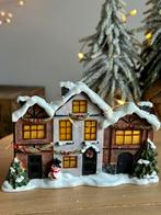 Kersthuisjes waxinelichtj, Ophalen of Verzenden, Zo goed als nieuw