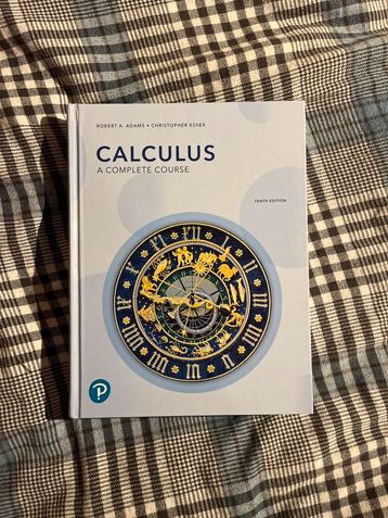 Calculus: A Complete Course - Adams (Zo Goed Als Nieuw) beschikbaar voor biedingen