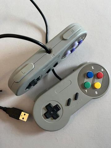 USB SUPER NINTENDO Controler 2x beschikbaar voor biedingen