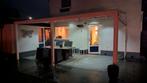 Aluminium overkapping (6x3,5m) met screen, zelf demonteren!, Ophalen, Gebruikt, Veranda