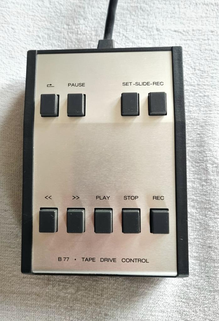 Revox B77  Remote  drive bediening, Audio, Tv en Foto, Bandrecorders, Ophalen of Verzenden