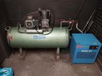 Creemers Compressor CS370 compleet met persluchtdroger, Ophalen, Gebruikt