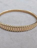 Prachtige bangle Rolex armband 14k goud, Sieraden, Tassen en Uiterlijk, Ophalen of Verzenden, Nieuw, Goud, Goud