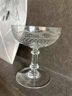 Baccarat antieke champagnecoupe, Ophalen of Verzenden