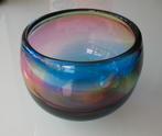 Siem van der Marel Leerdam Blank glazen multicolour object, Ophalen of Verzenden