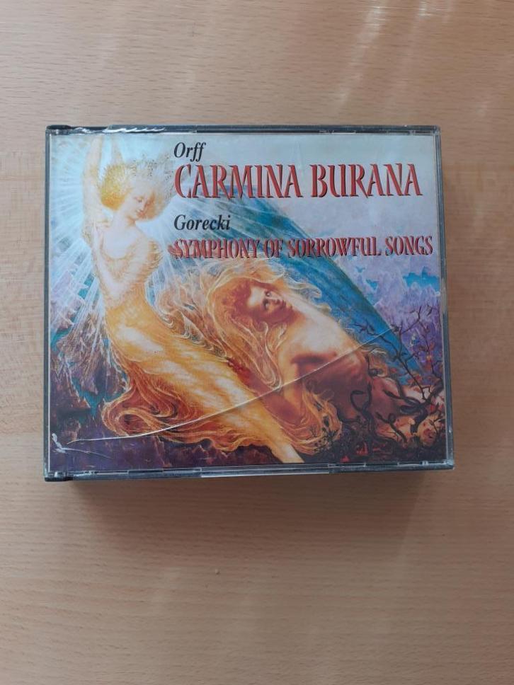 Carl Orff - Carmina Burana + Gorecki - Symfonie 3, Cd's en Dvd's, Cd's | Klassiek, Gebruikt, Kamermuziek, Classicisme, Ophalen of Verzenden