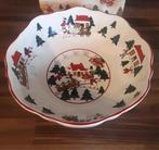 Masons Christmas Village MASON’S 🔹SALADE FRUITSCHAAL, Huis en Inrichting, Keuken | Servies, Ophalen, Keramiek, Wedgwood, Schaal of Schalen
