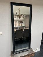 Spiegel in brocante stijl - Zwart 60/145, Huis en Inrichting, Ophalen, Gebruikt, 100 tot 150 cm, Rechthoekig