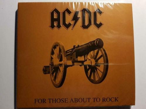 CD AC/DC - For Those About To Rock (1981, digipack, geseald), Cd's en Dvd's, Cd's | Hardrock en Metal, Nieuw in verpakking, Ophalen of Verzenden