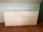 Ikea malm ladekast in keurige staat 6 lades 160 x 78 cm wit, Huis en Inrichting, Kasten | Ladekasten, Ophalen, 100 tot 150 cm