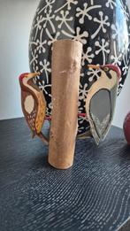 Houten stronk met vogels - vintage decoratie, Antiek en Kunst, Kunst | Beelden en Houtsnijwerken, Ophalen of Verzenden