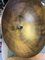 Zwarte/Gouden Eetkamerlamp - 50cm, Ophalen, Gebruikt, Metaal, Minder dan 50 cm