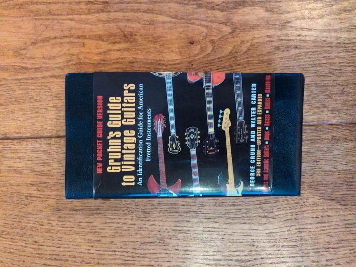 Gruhn's Guide to Vintage Guitars - Pocket Editie, Boeken, Muziek, Zo goed als nieuw, Instrument, Ophalen of Verzenden