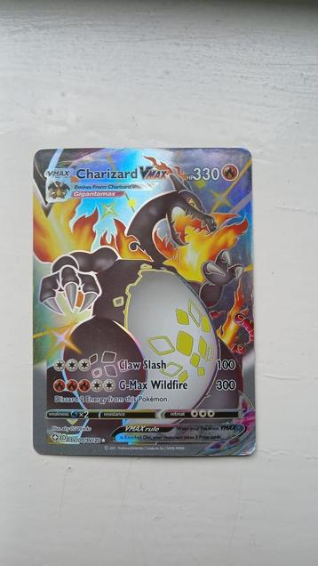 Charizardvmax beschikbaar voor biedingen