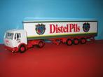 Distel-Pils  MERCEDES met oplegger  Herpa, Ophalen of Verzenden, Zo goed als nieuw, Bus of Vrachtwagen, Herpa