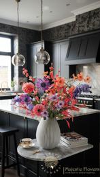 X-MAS SALE Luxe Zijden Boeketten met Korting tot 35%!, Binnen, Majestic Flowers, Majestic Flowers, Nieuw