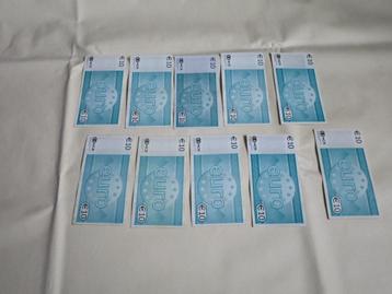 Testbiljet/Testgeld voor geldverwerkingsmachines beschikbaar voor biedingen