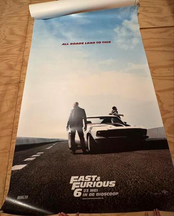 Poster Fast & furious 6 bioscoopposter XXL beschikbaar voor biedingen