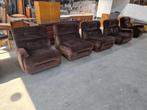 Vintage Italian design modular lounge chairs 1970’s, Huis en Inrichting, Gebruikt, 75 tot 100 cm, Ophalen of Verzenden, 75 tot 100 cm