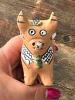 Geluksbeeldje uit Peru, terra cotta, Verzamelen, Beelden en Beeldjes, Ophalen of Verzenden, Zo goed als nieuw