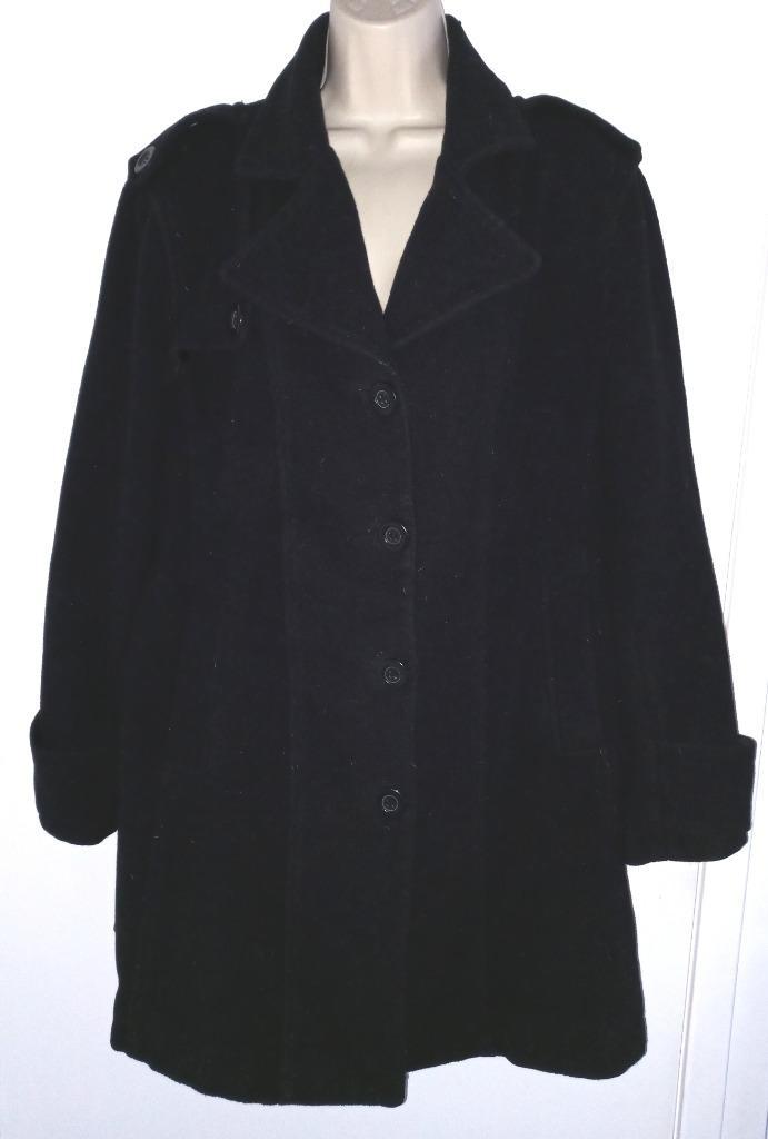 Zwarte winterjas maat XL, Kleding | Dames, Grote Maten, Zo goed als nieuw, Jas of Mantel, Zwart, Ophalen of Verzenden