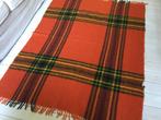 Vintage wollen plaid, van Zaalberg. 130 x 165 cm, Huis en Inrichting, Woonaccessoires | Plaids en Woondekens, Ophalen of Verzenden