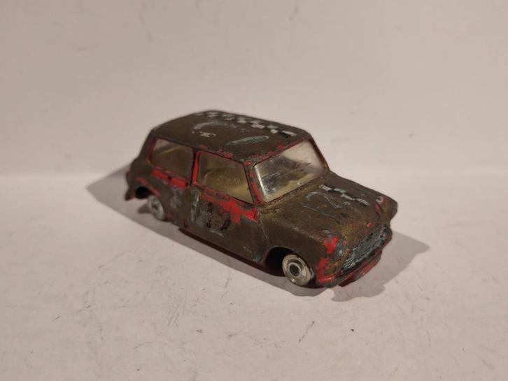 Corgi Toys No. 225 Austin Seven Mini Cooper, Hobby en Vrije tijd, Modelauto's | 1:43, Gebruikt, Auto, Corgi, Ophalen of Verzenden