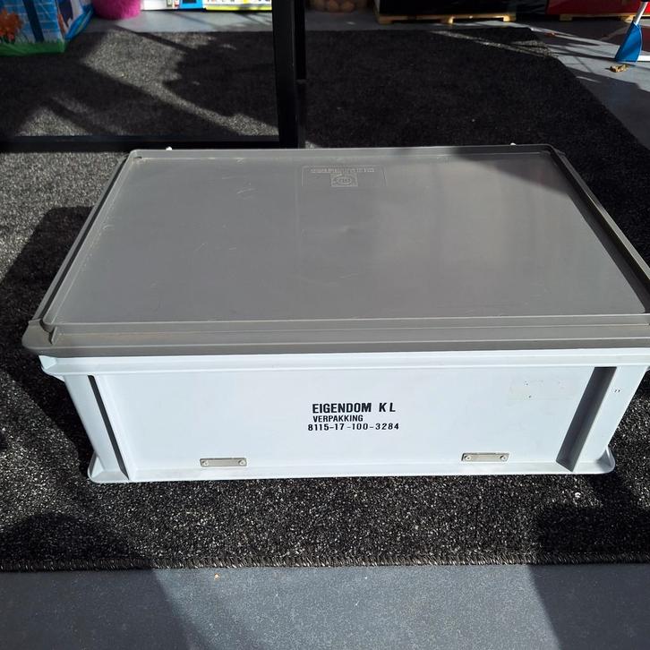 Euronorm Rako Box Kist 60x40x22 - Defensie, Huis en Inrichting, Woonaccessoires | Kisten, Gebruikt, Minder dan 50 cm, Minder dan 50 cm