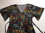 Zomerjurk kleurrijk maat 40 / large nieuw met mooie mouwen, Maat 38/40 (M), Blauw, Nieuw, Ophalen of Verzenden