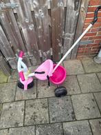 Roze loopfiets met duwstang, Ophalen, Gebruikt, Loopfiets