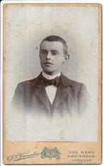 Foto - Fotograaf: C J L Vermeulen, Portret van een man, Gebruikt, Foto, Ophalen of Verzenden, Voor 1940