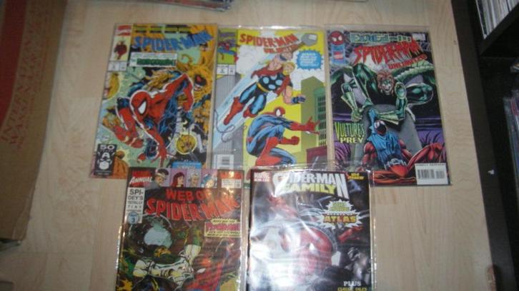 Spider man US  12,50 voor alles, Boeken, Strips | Comics, Zo goed als nieuw, Meerdere comics, Amerika, Ophalen of Verzenden