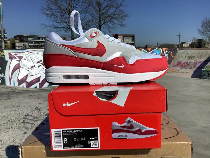 Nike Air Max 1 SWOOSH Low Poly maat 41 ‼️, Kleding | Heren, Schoenen, Nieuw, Sneakers of Gympen, Overige kleuren, Ophalen of Verzenden
