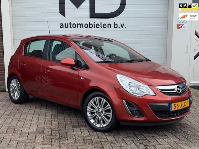 Opel Corsa 1.4-16V Cosmo - Vol Automaat-Navi-Cruise-Trekhaak, Auto's, Opel, Bedrijf, Te koop, Corsa, ABS, Airbags, Airconditioning