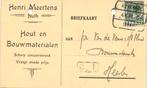 Henri Meertens, Nutgh - 06.1928 - briefkaart, Ophalen of Verzenden, Briefkaart