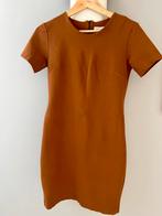 Mooie camelkleurige jurk - Mention - Maat M, Maat 38/40 (M), Bruin, Ophalen of Verzenden, Gedragen