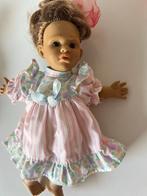 Vintage Pop met Roze Jurk 171 D gemerkt Bruin Haar, Ophalen of Verzenden