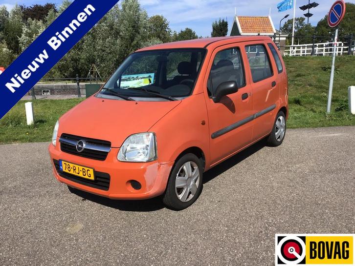 Opel Agila 1.0-12V Flexx Bj2005 5drs apk september 2026, Auto's, Opel, Bedrijf, Te koop, Agila, ABS, Alarm, Elektrische buitenspiegels