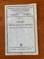 "Hours with uncle Remus" uit 1930, Ophalen of Verzenden