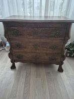 Eiken ladekastje, Ophalen, 50 tot 100 cm, 3 of 4 laden, Minder dan 100 cm