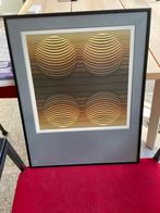 Genummerd werk Op Art optical Art vasarely stijl, Ophalen of Verzenden