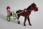 Playmobil 4192 Sulky, met paard en pikeur, Ophalen of Verzenden, Zo goed als nieuw, Complete set