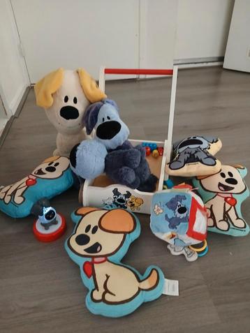 Woezel en Pip Knuffels, Kussens, Loopkar & Lampje beschikbaar voor biedingen