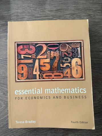 Essential mathematics fourth edition beschikbaar voor biedingen