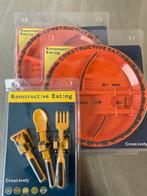 Kinder bord en bestekset, nieuw!, Ophalen of Verzenden, Nieuw, Kunststof, Vaatwasserbestendig