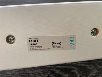 Twee IKEA LURT wandkapstokken