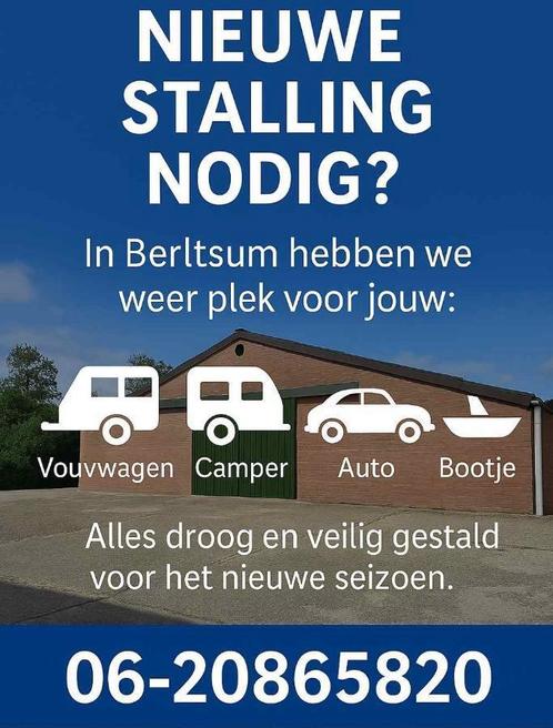 Stalling in Berltsum – Voor Camper, Auto, Boot & Vouwwagen, Caravans en Kamperen, Caravanstallingen