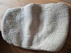 Teddy merinowol wieg hoeslaken, Gebruikt, Jongetje of Meisje, Ophalen of Verzenden, Wit