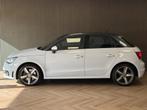 Audi A1 Sportback 1.4 TFSI Pro Line S 85PK AUTOMAAT AIRCO NA, Auto's, Zwart, 4 cilinders, Leder en Stof, Wit